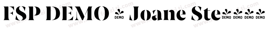 FSP DEMO - Joane Ste字体转换
